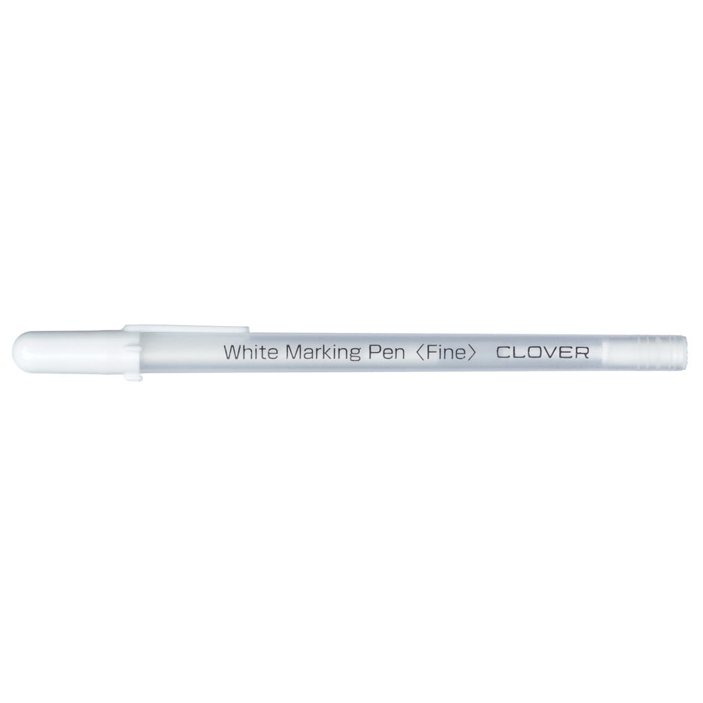 Clover Fabric Marker - White
