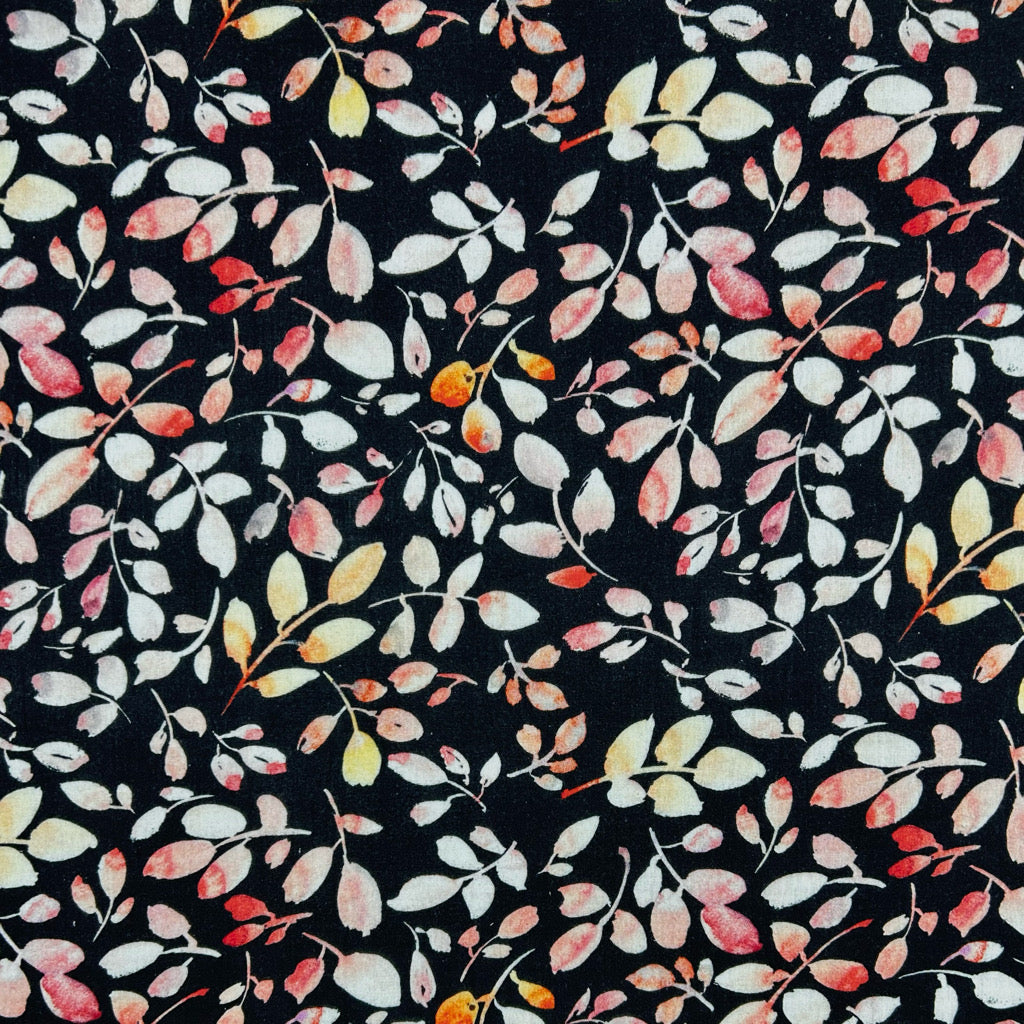Leafy Oasis Double Gauze Fabric