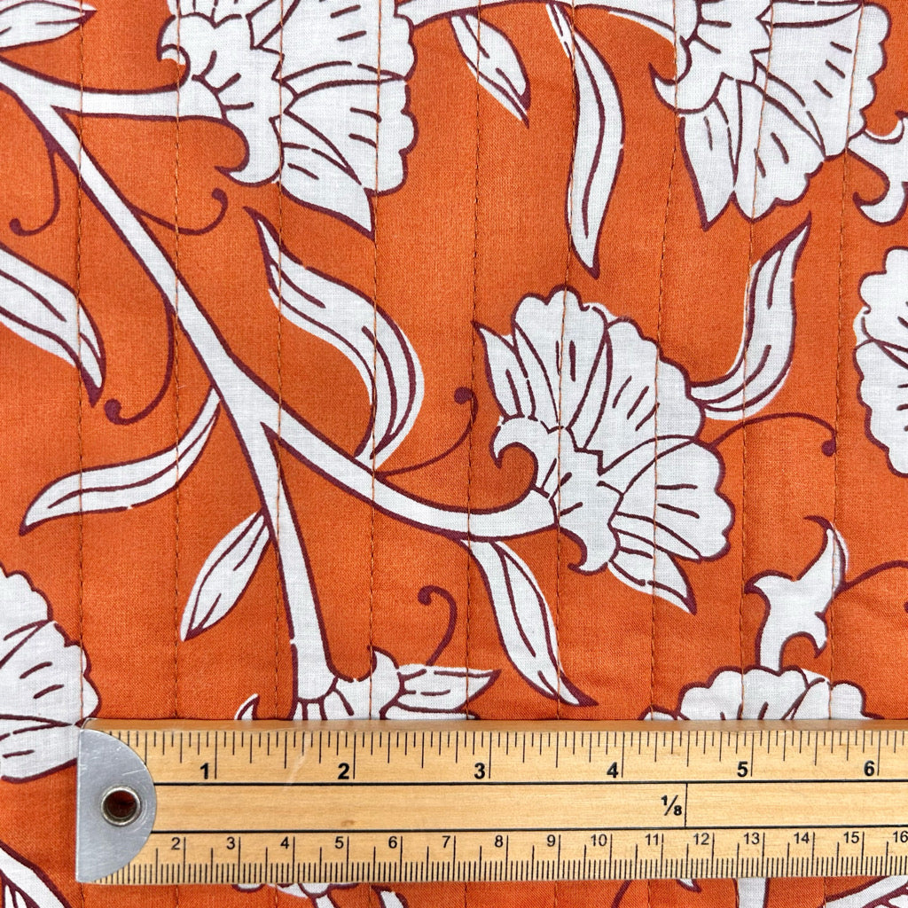 Floral Trail Quilted Cotton Fabric