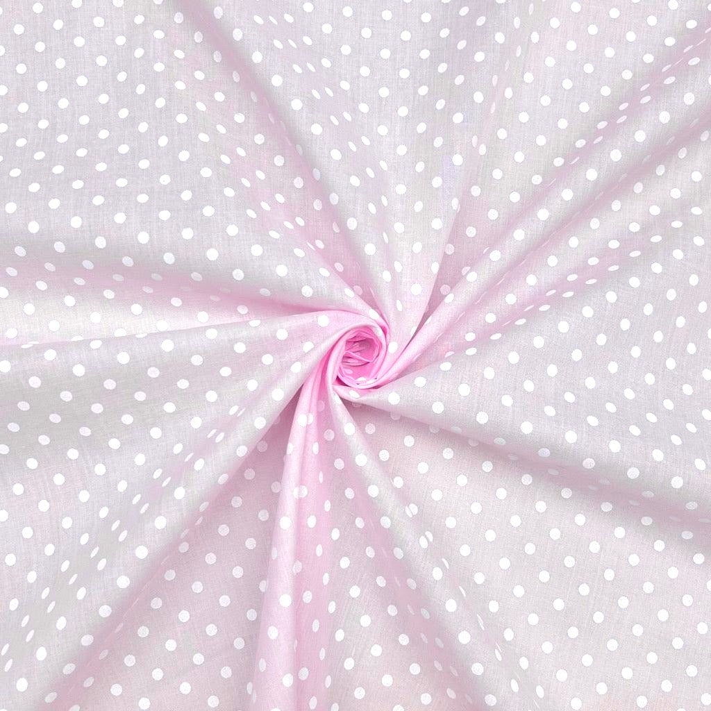 Polka Dots Polycotton Fabric
