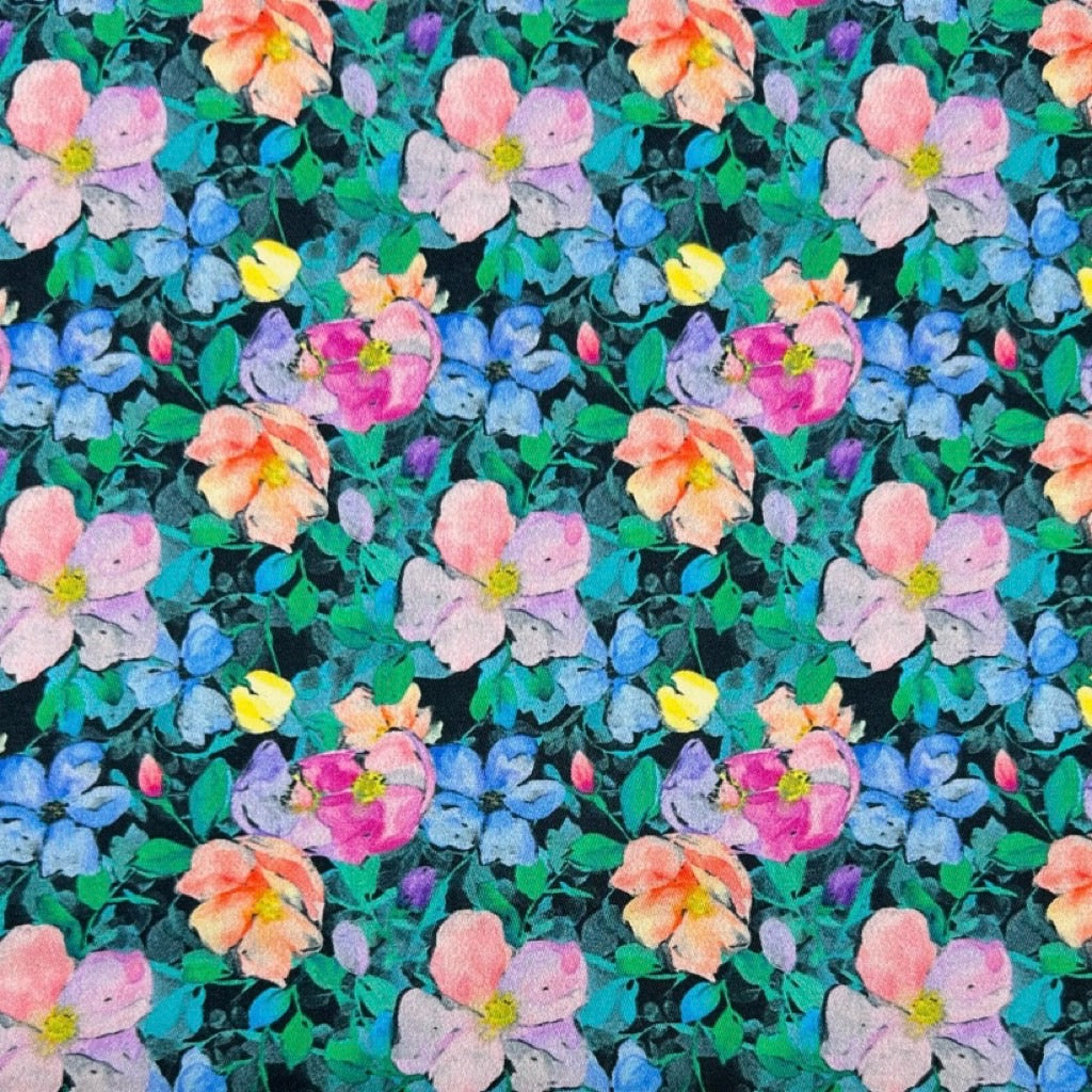 Botanical Muse Cotton Sateen Fabric