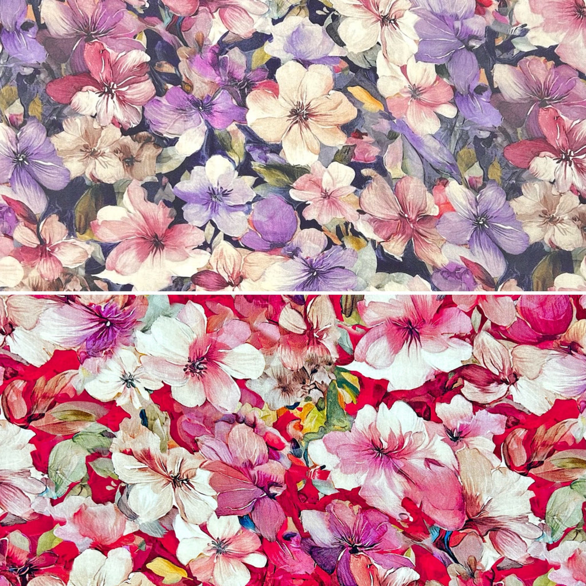 Bloom Cascade Viscose Fabric