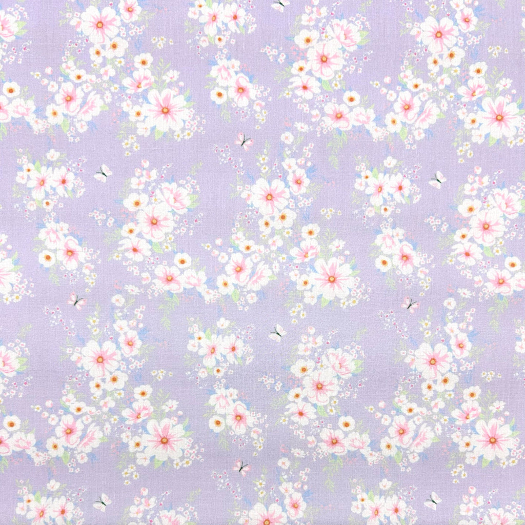 Blossom Meadow Polycotton Fabric