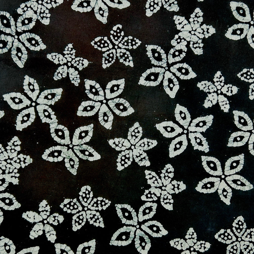 Petal Flourish Cotton Batik Fabric