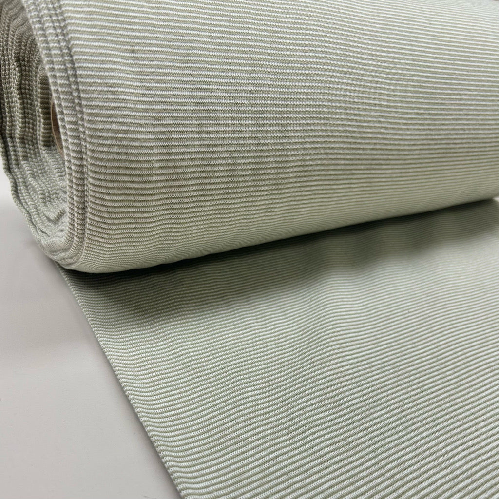 Small Striped Tubular Cuffing Fabric