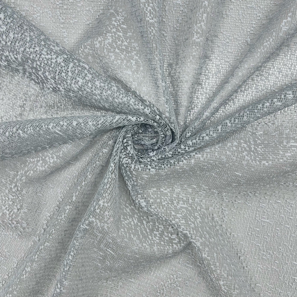 Soft Net Embroidery Curtain Voile Fabric