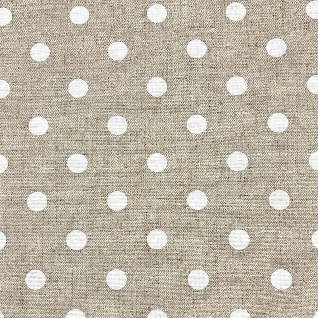 Natural Dots Water Resistant Fabric