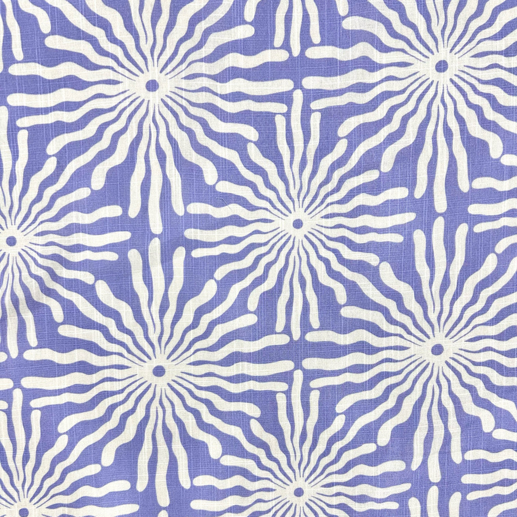 Sun Burst Cotton Viscose Fabric