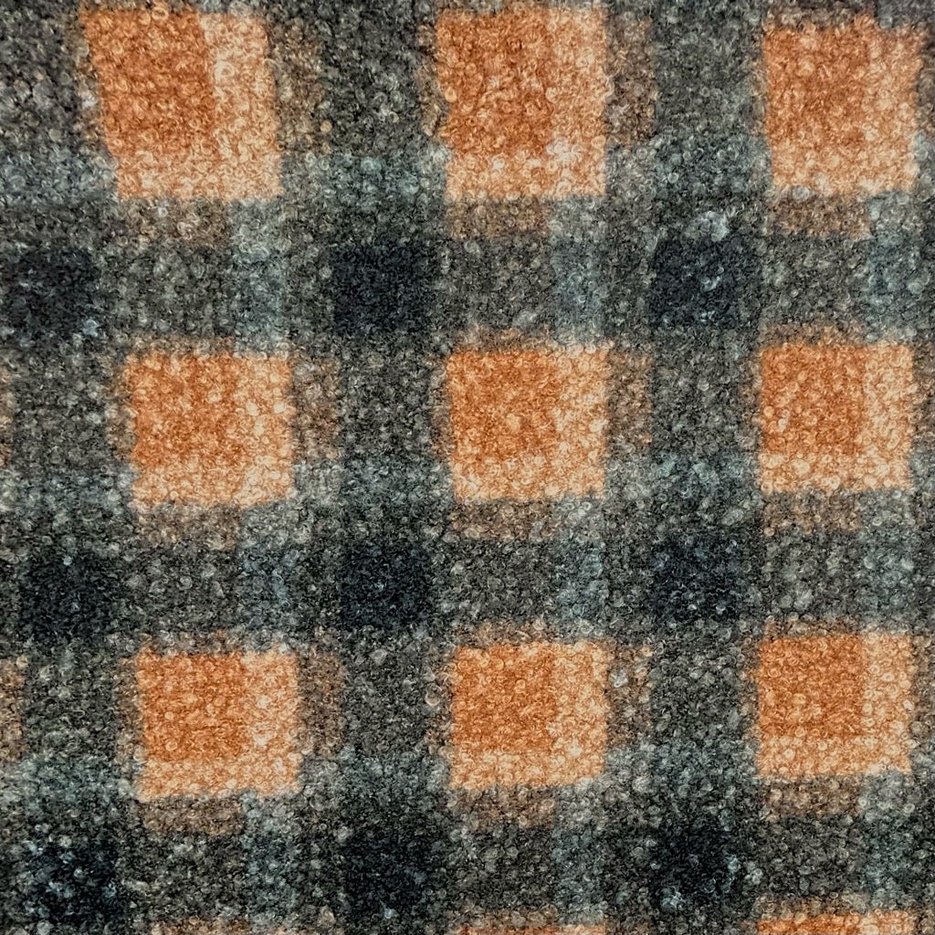 Cottage Checkered Boucle Fabric