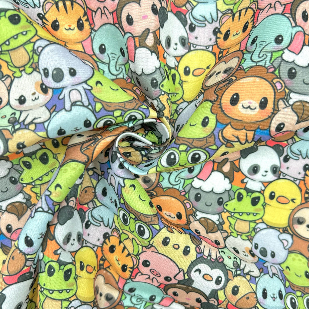 Wild Bunch Polycotton Fabric