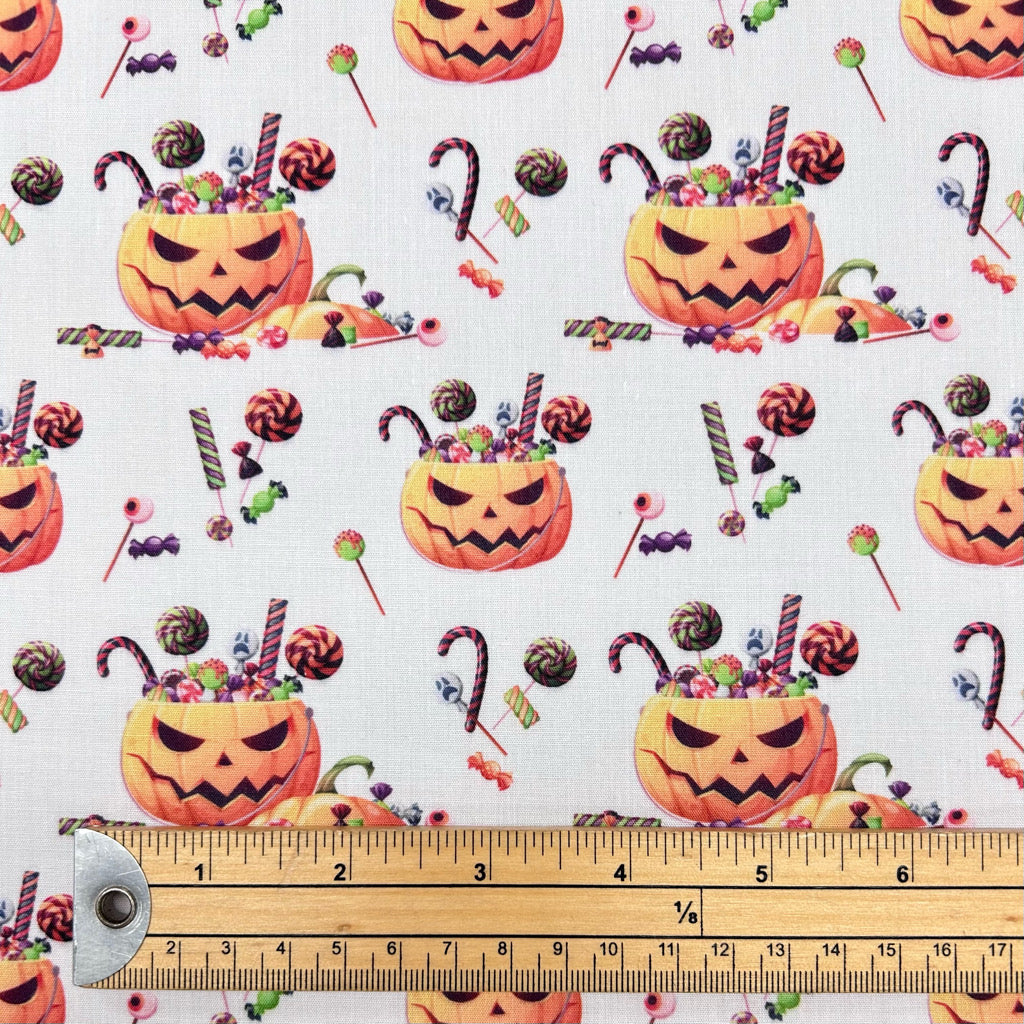 Treat Bucket Polycotton Fabric