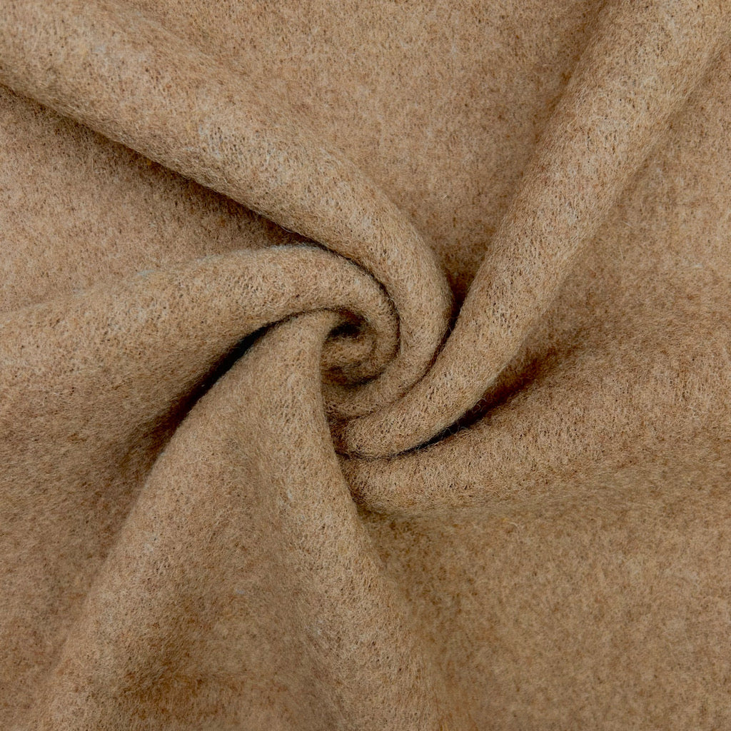 Plain 100% Virgin Wool Fleece Fabric