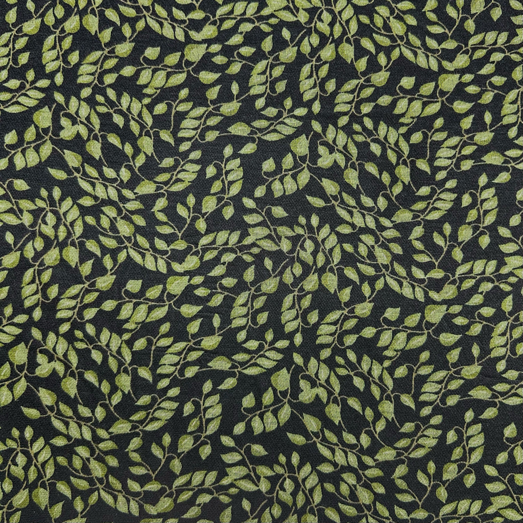 Leafy Branches Digital Modal-Touch Jersey Fabric