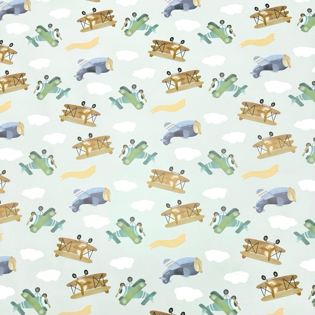 Little Aviators Raincoat Fabric