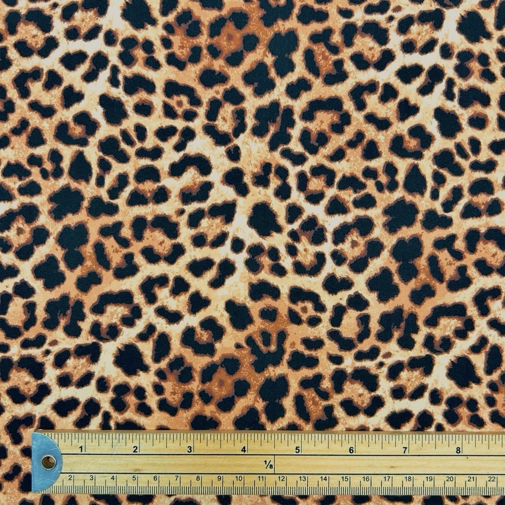 Urban Leopard Swim Shorts Fabric