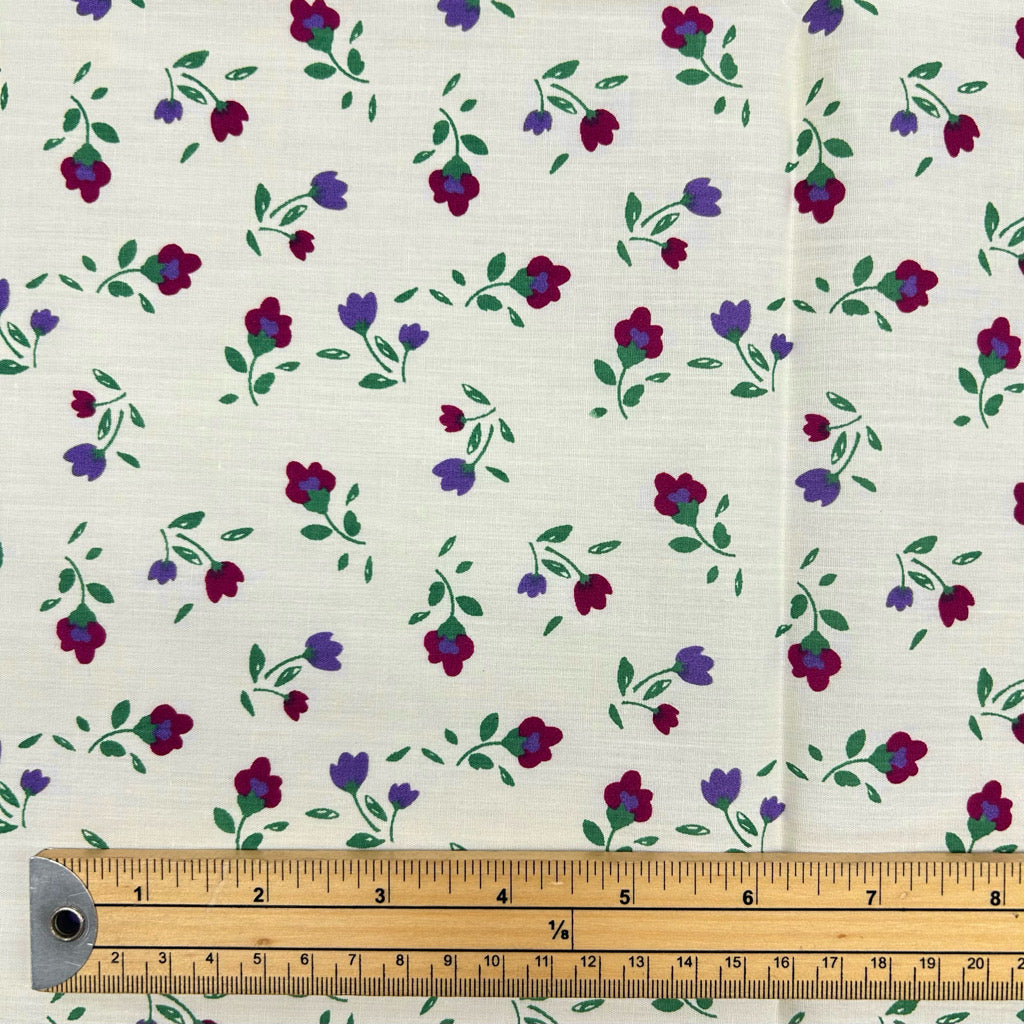 Classic Petal Polycotton Fabric - 3m Pre-cut