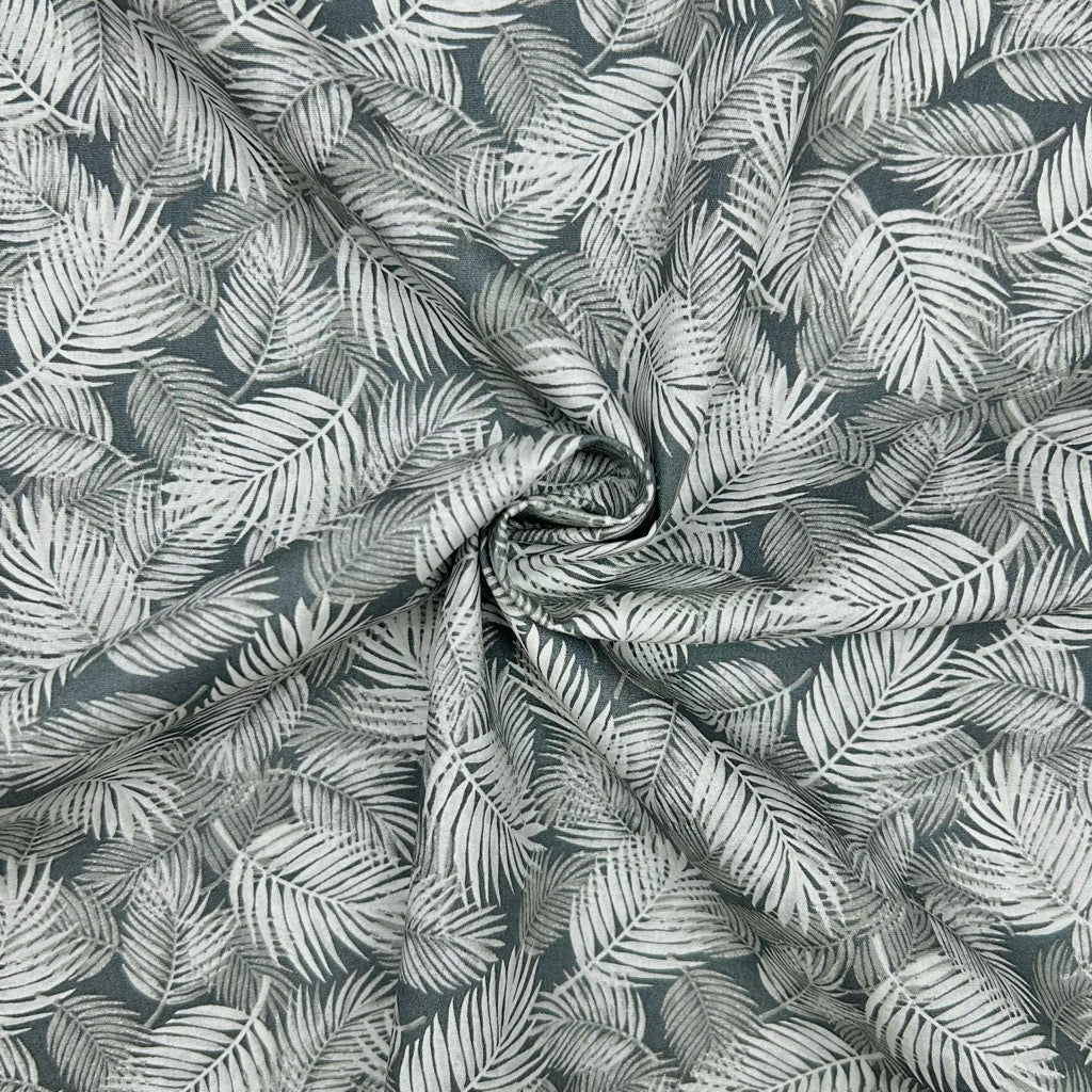 Palm Garden Rose & Hubble Cotton Poplin Fabric