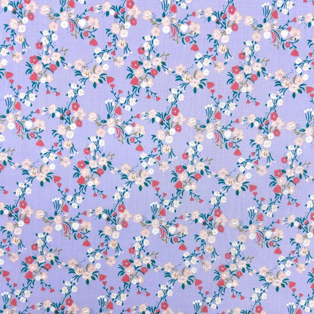 Heirloom Blossom Polycotton Fabric