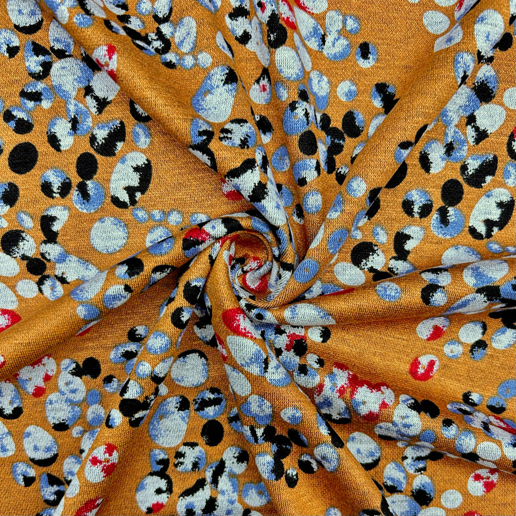 Retro Remix Digital Modal-Touch Jersey Fabric