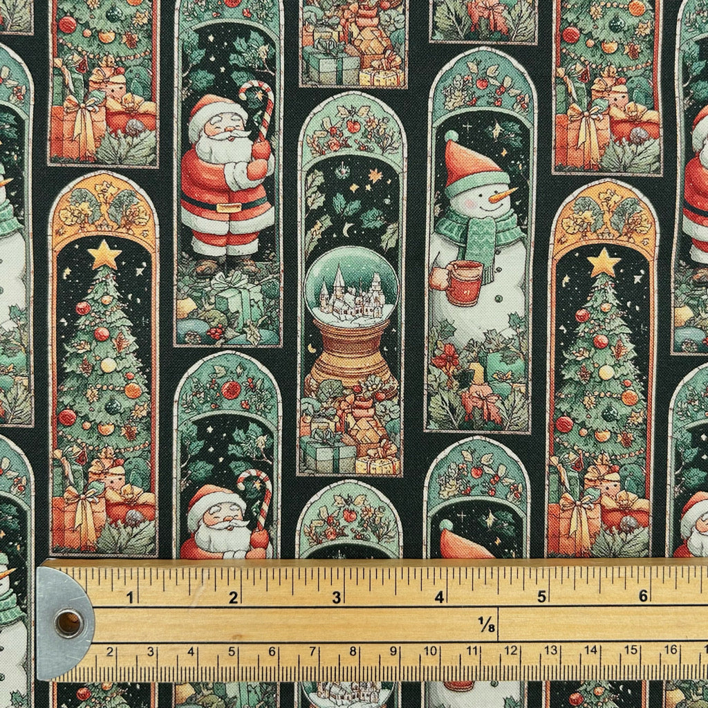 Winter Joy Christmas Cotton Fabric