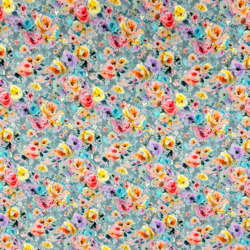 Blossom Dream Cotton Sateen Fabric