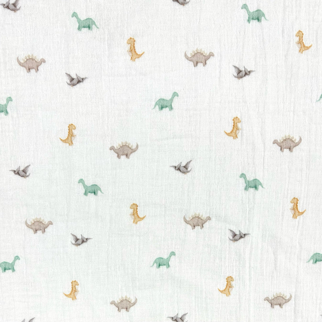 Mini Roarers Double Gauze Fabric