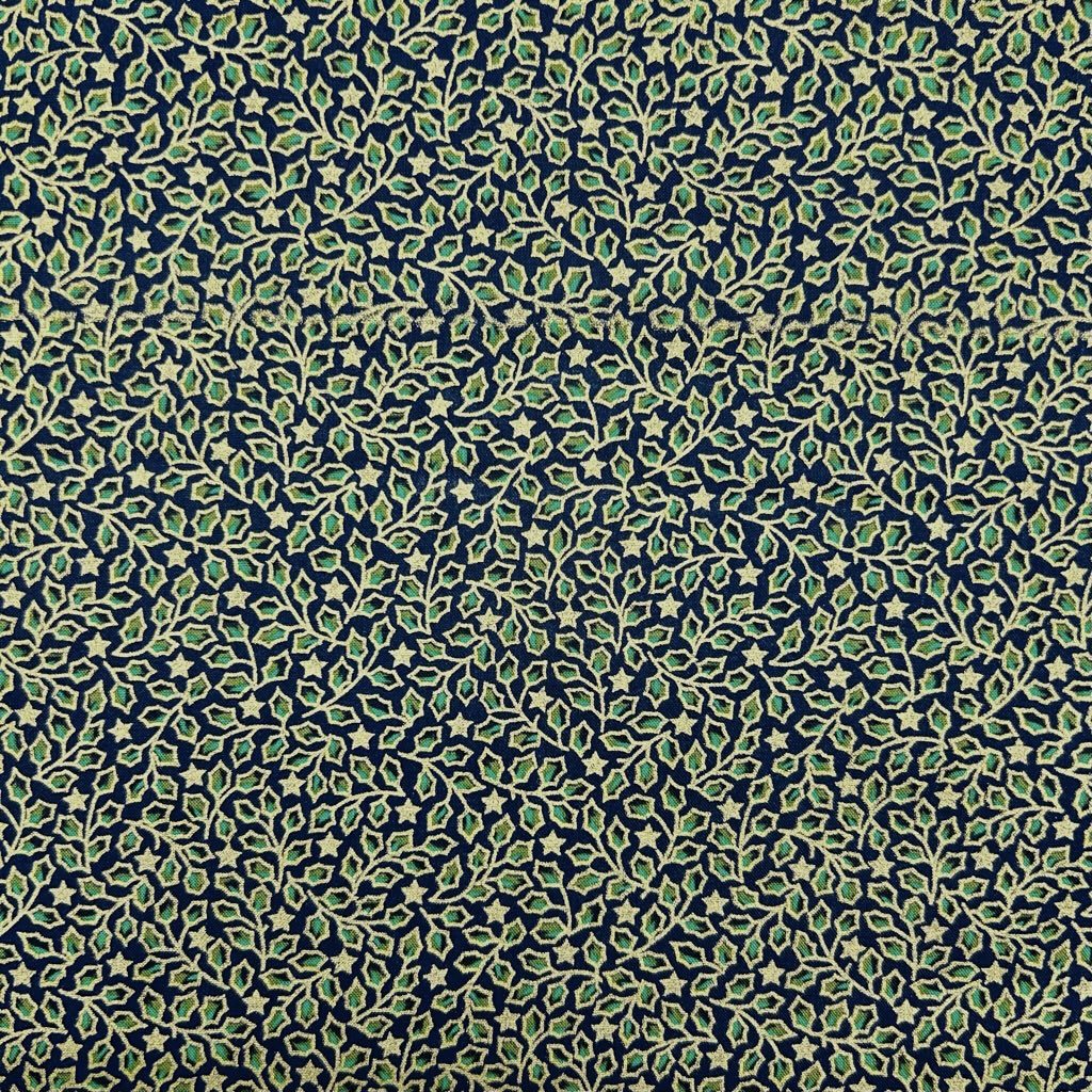 Winter Flourish Christmas Cotton Fabric