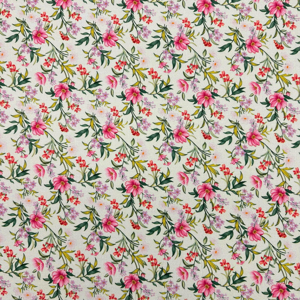 Botanical Blooms Needlecord Fabric