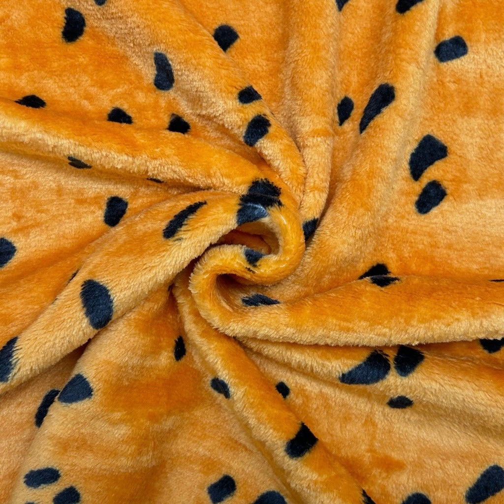 Wild Dots Cuddle Fleece Fabric
