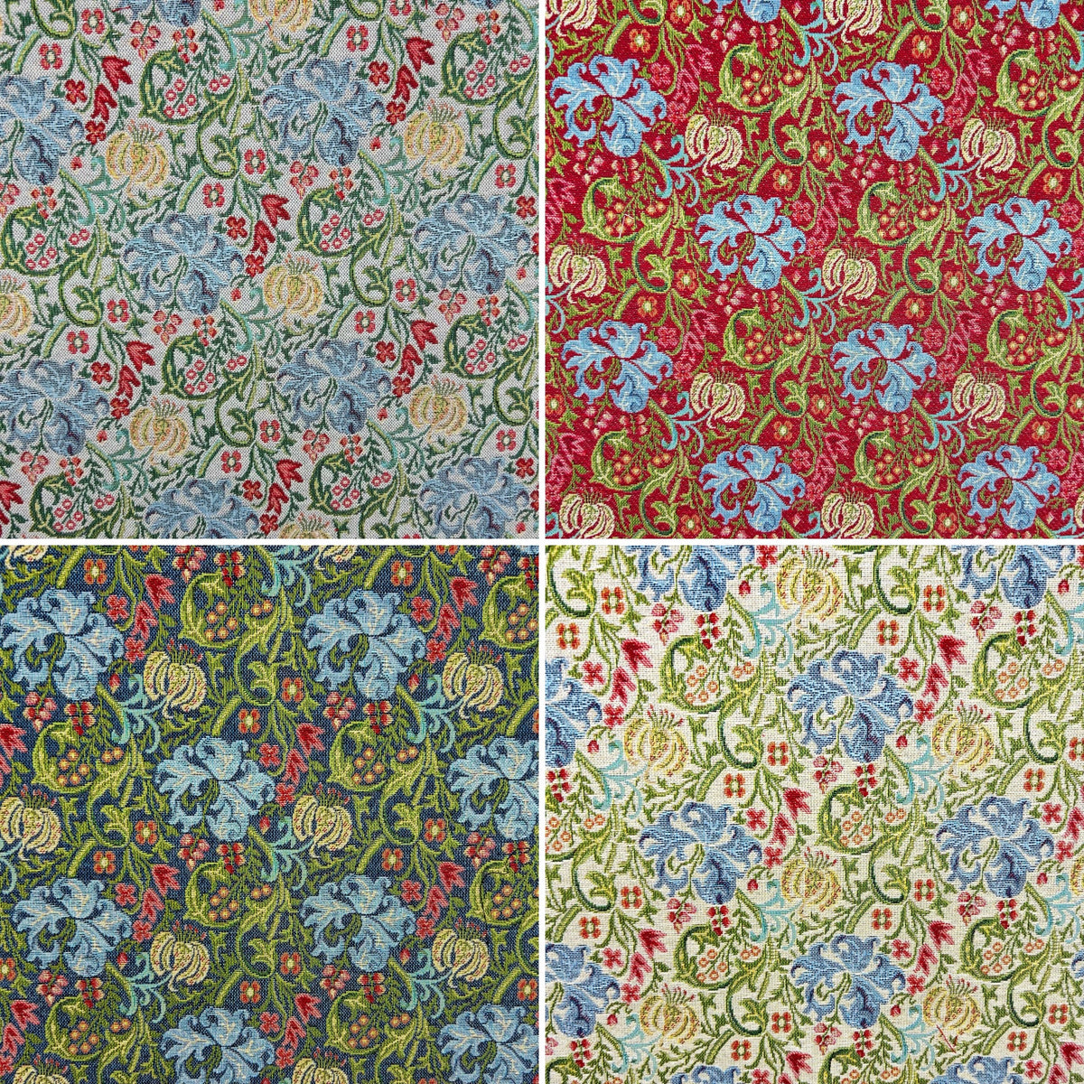 Heritage Flora Tapestry Fabric