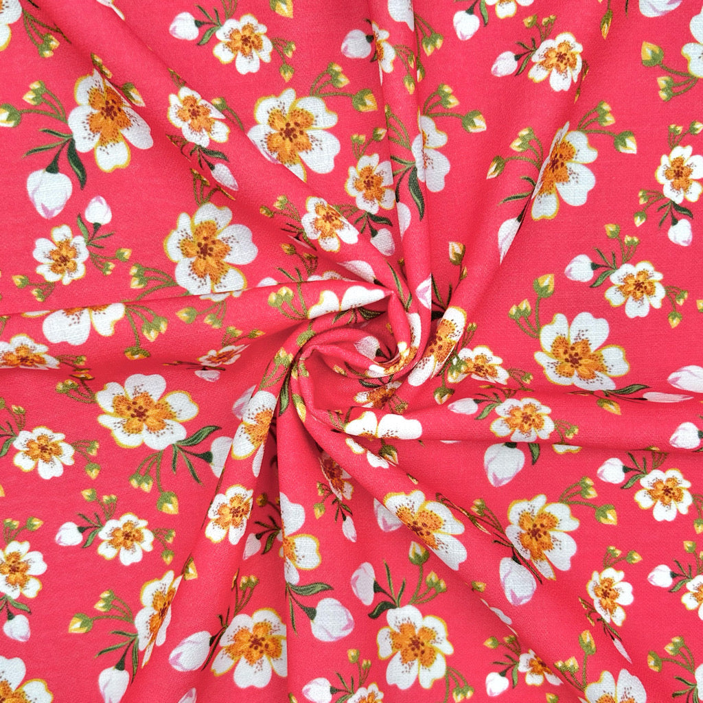 Blossom Sprinkle Polyester Fabric
