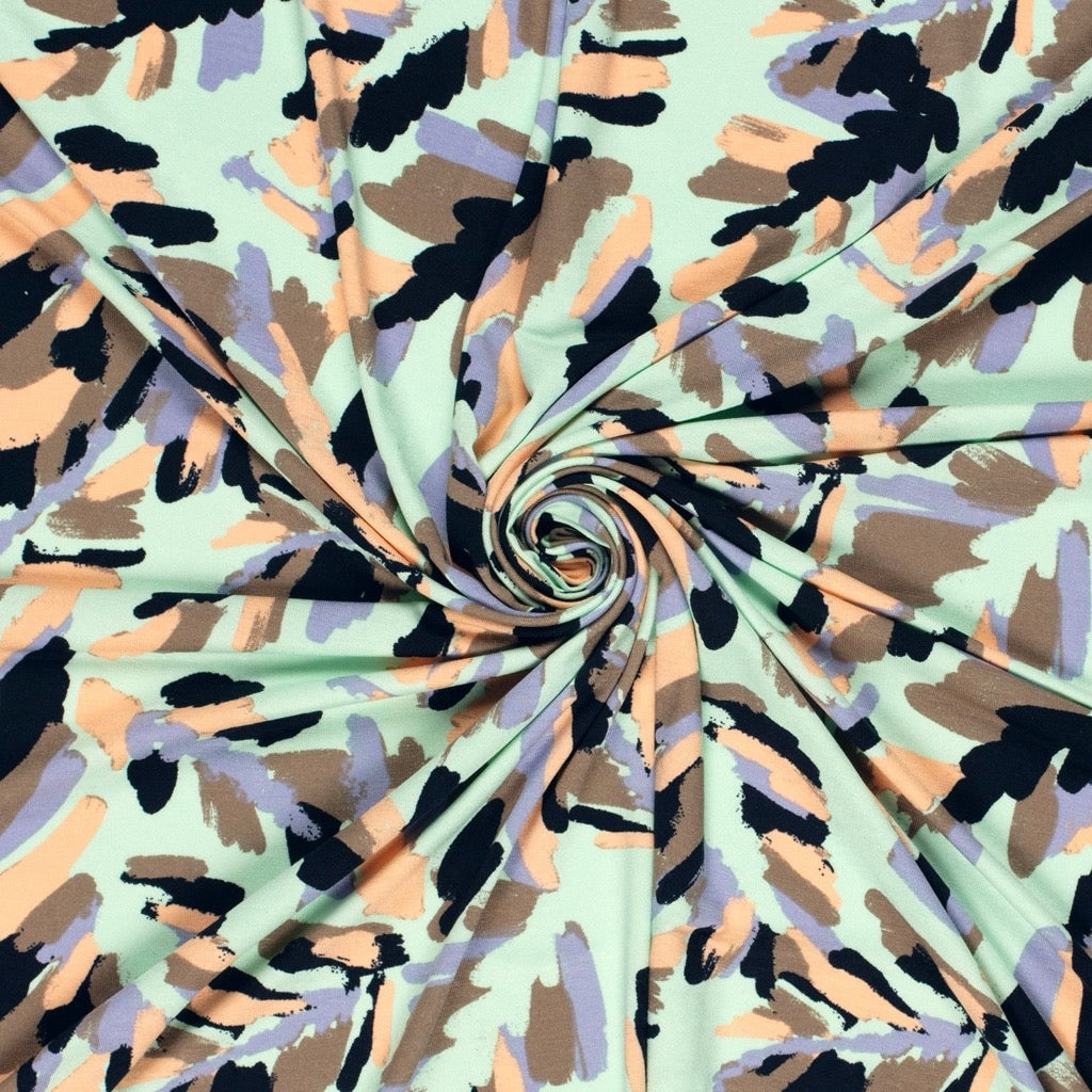 Painter&#39;s Garden Viscose Jersey Fabric