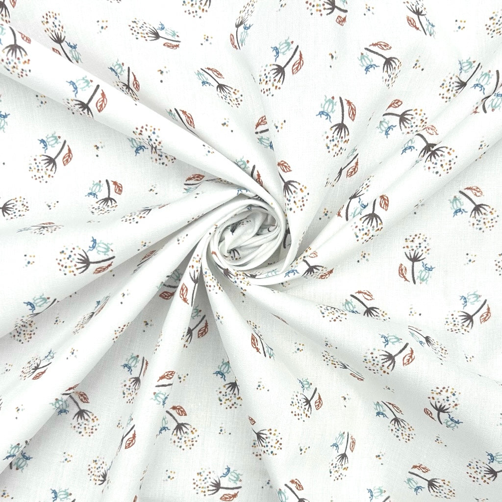 Dandelion Dreams Cotton Poplin Fabric