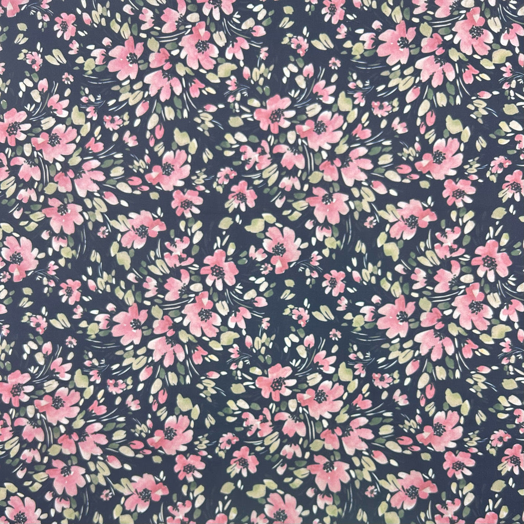 Spring Paradise Stretch Cotton Poplin Fabric
