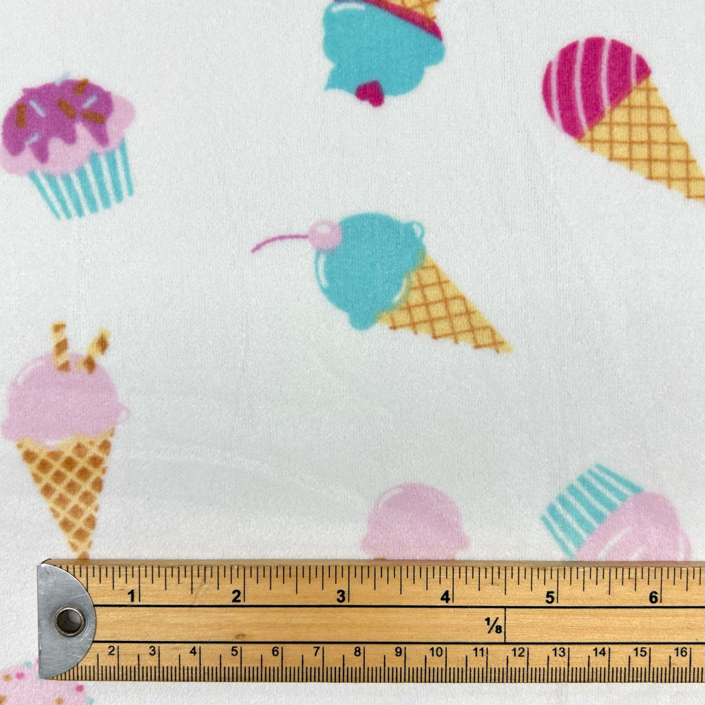Dessert Delight Fleece Jersey Fabric