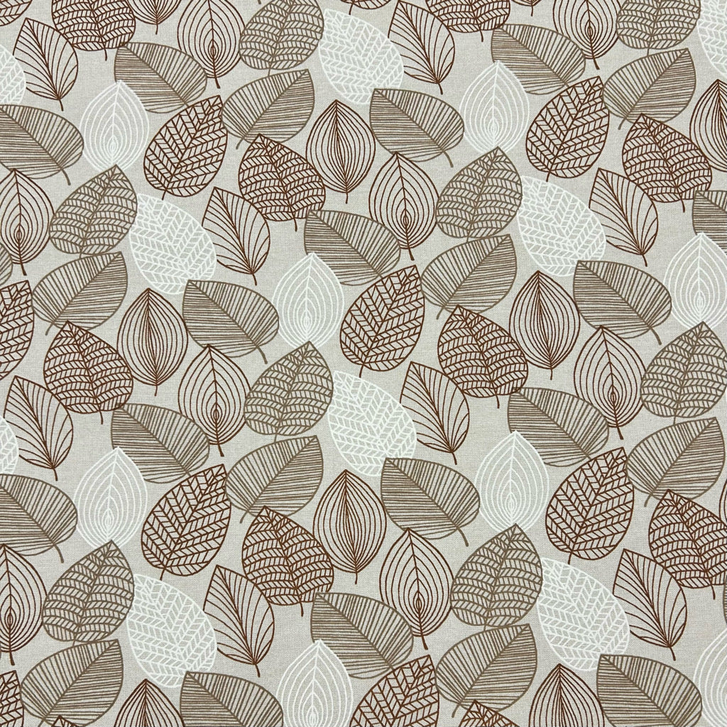 Linear Leaves Water Resistant Fabric