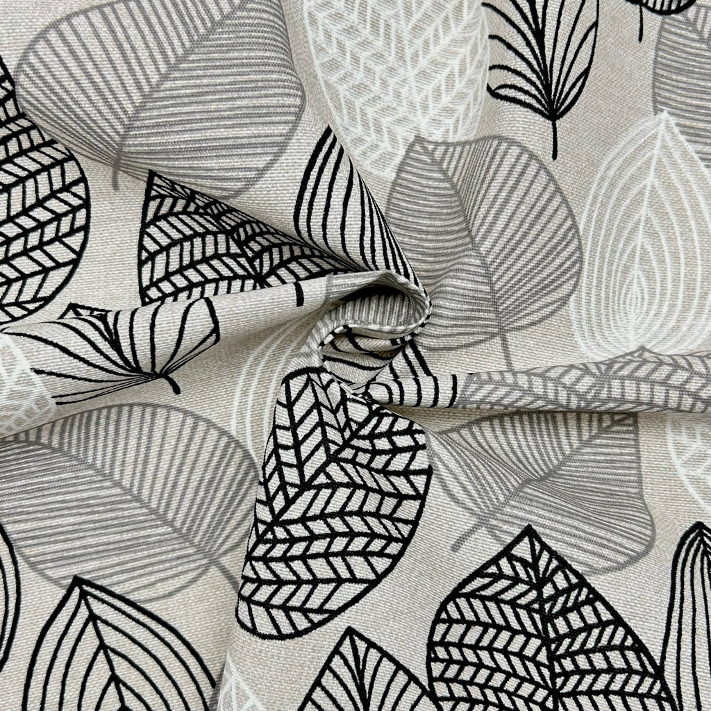 Linear Leaves Water Resistant Fabric