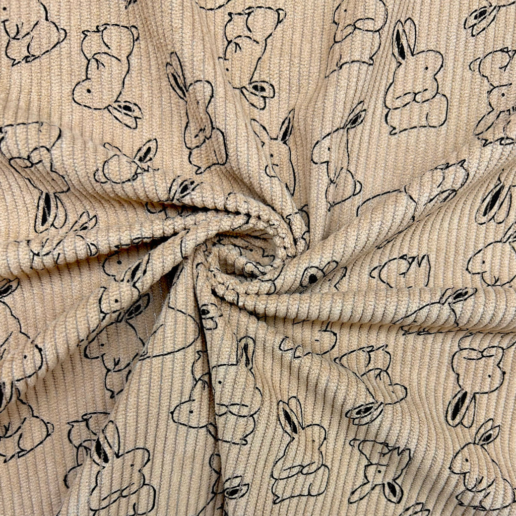 Rabbit Run Stretch Corduroy Fabric