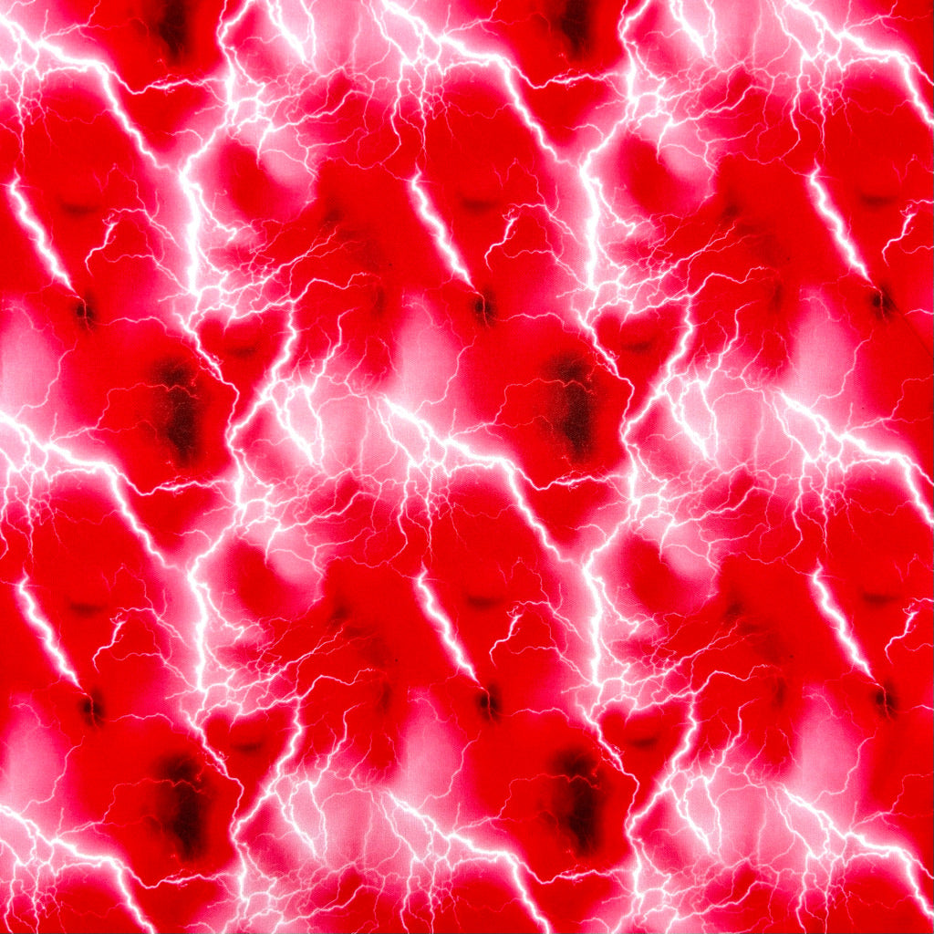 Electric Lightning Jersey Fabric