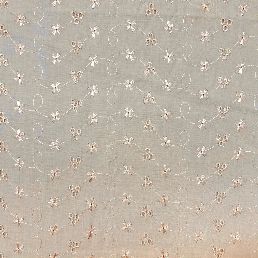 Special Offer Broderie Anglaise Polycotton Fabric