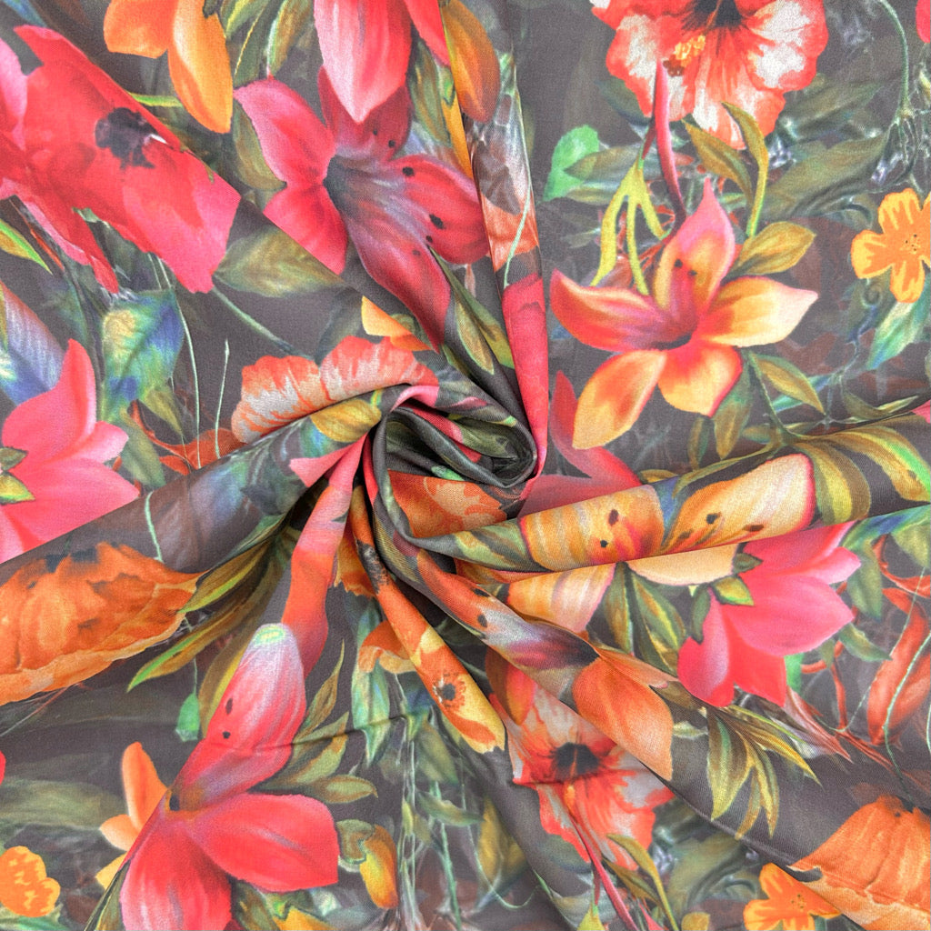 Paradise Botanical Cotton Lawn Fabric