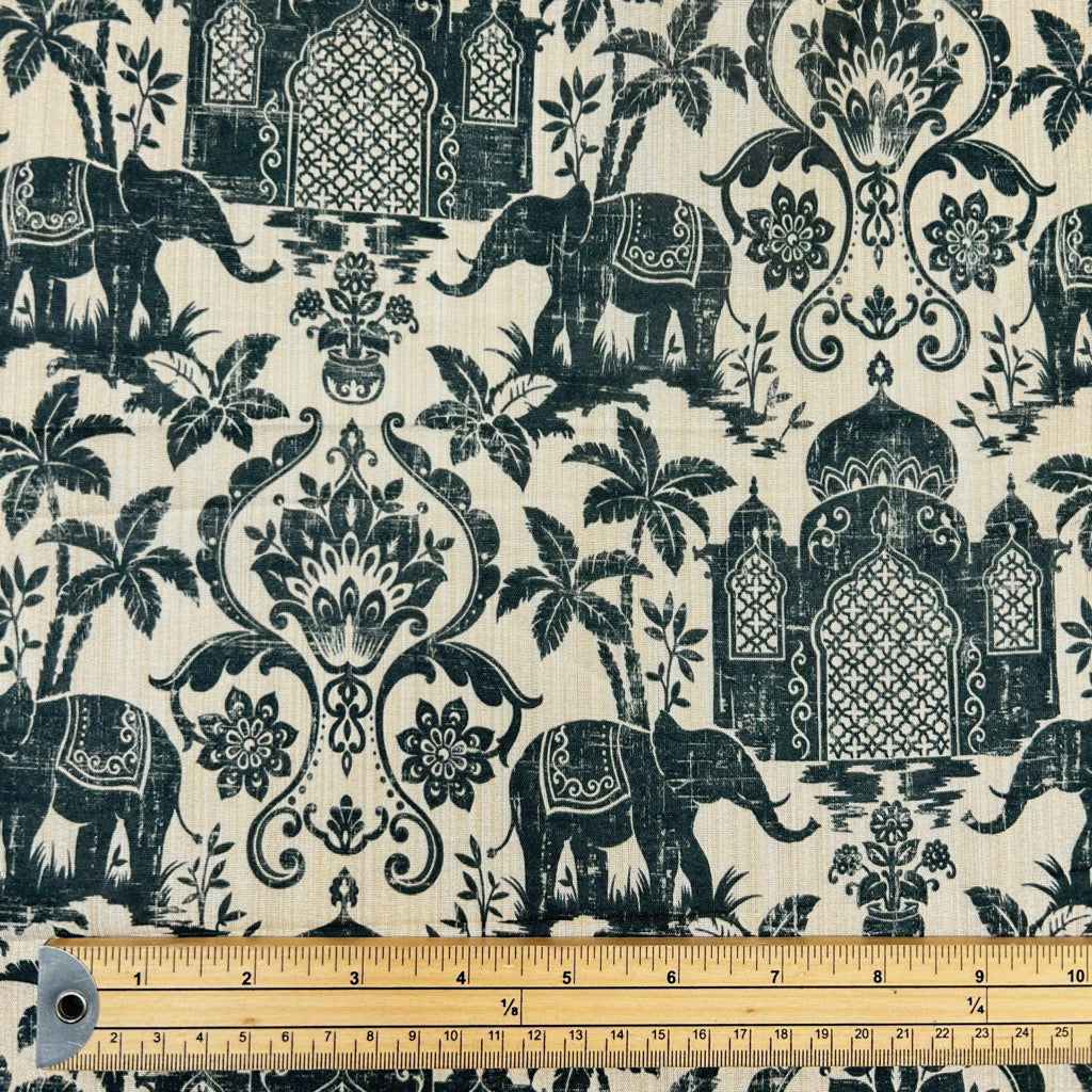 Scenic Beauty Faux Silk Fabric - Pound Fabrics
