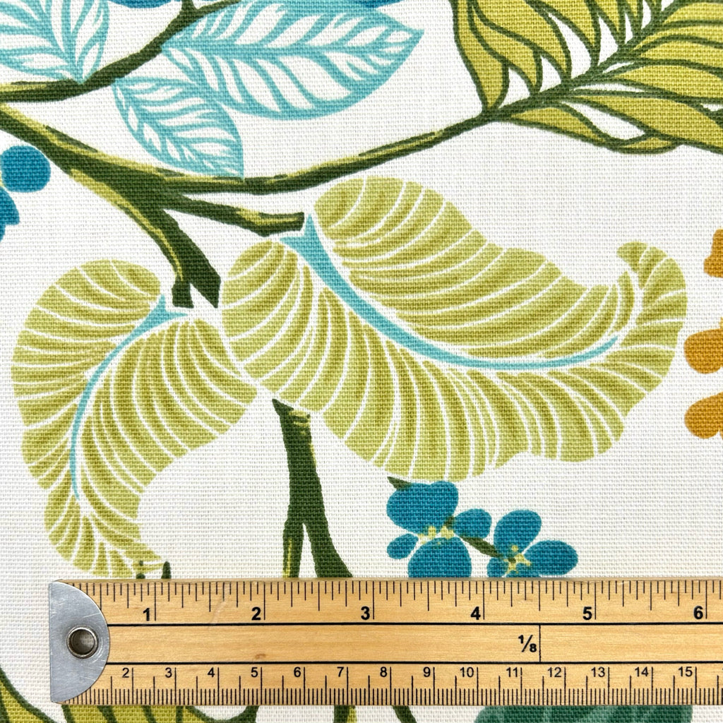 Forest Flourish Cotton Canvas Fabric