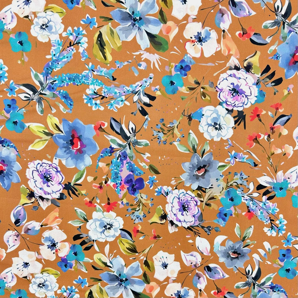 Bloom Rush Cotton Lawn Fabric