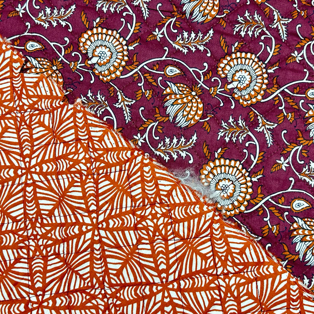 Tropical Garden Quilted Cotton Fabric