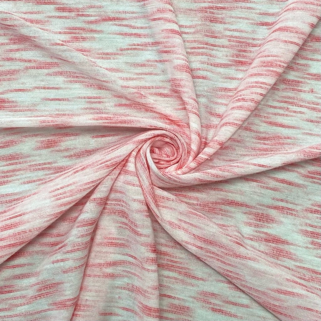 Deep Pink Variegated Knit Fabric – Pound Fabrics