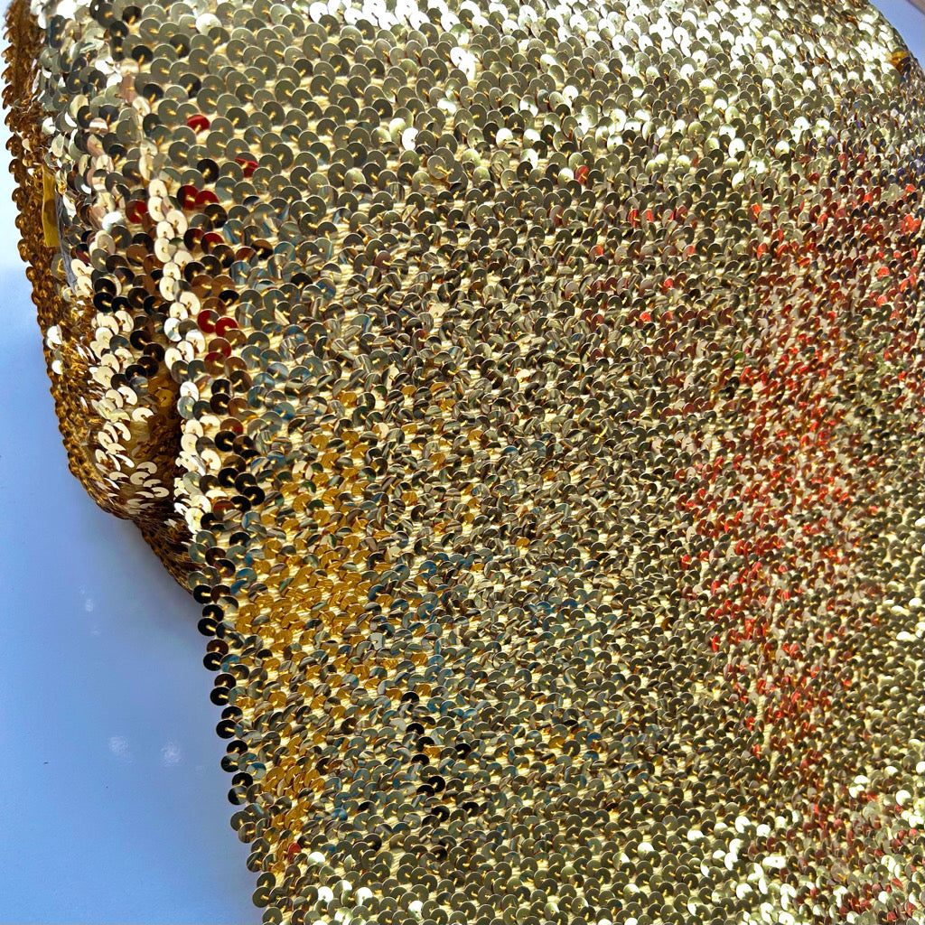 Heavy Glimmer Glow Sequin Fabric