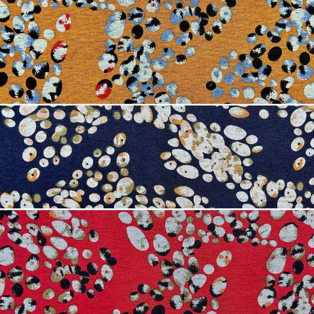 Retro Remix Digital Modal-Touch Jersey Fabric