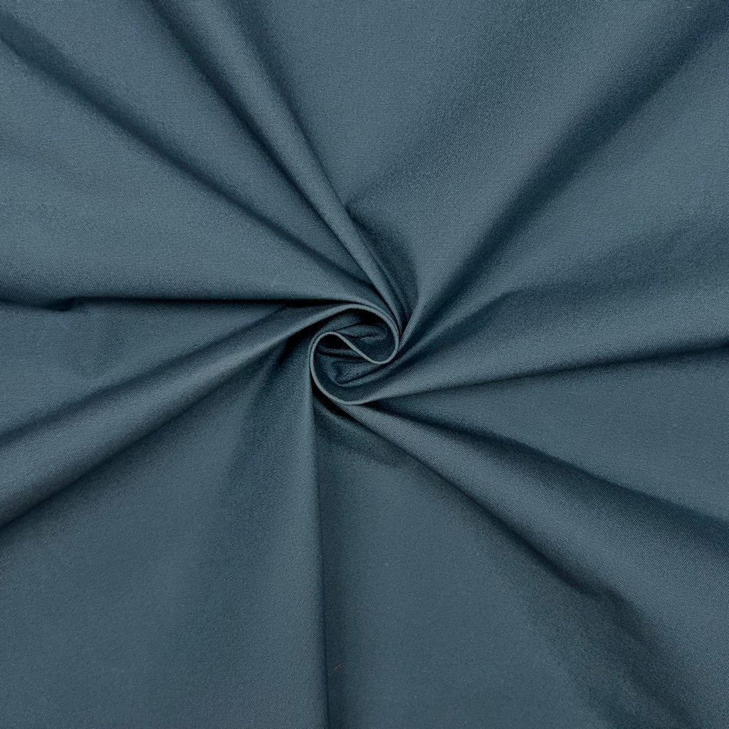 Midnight Navy Water Resistant Waxed Cotton Fabric