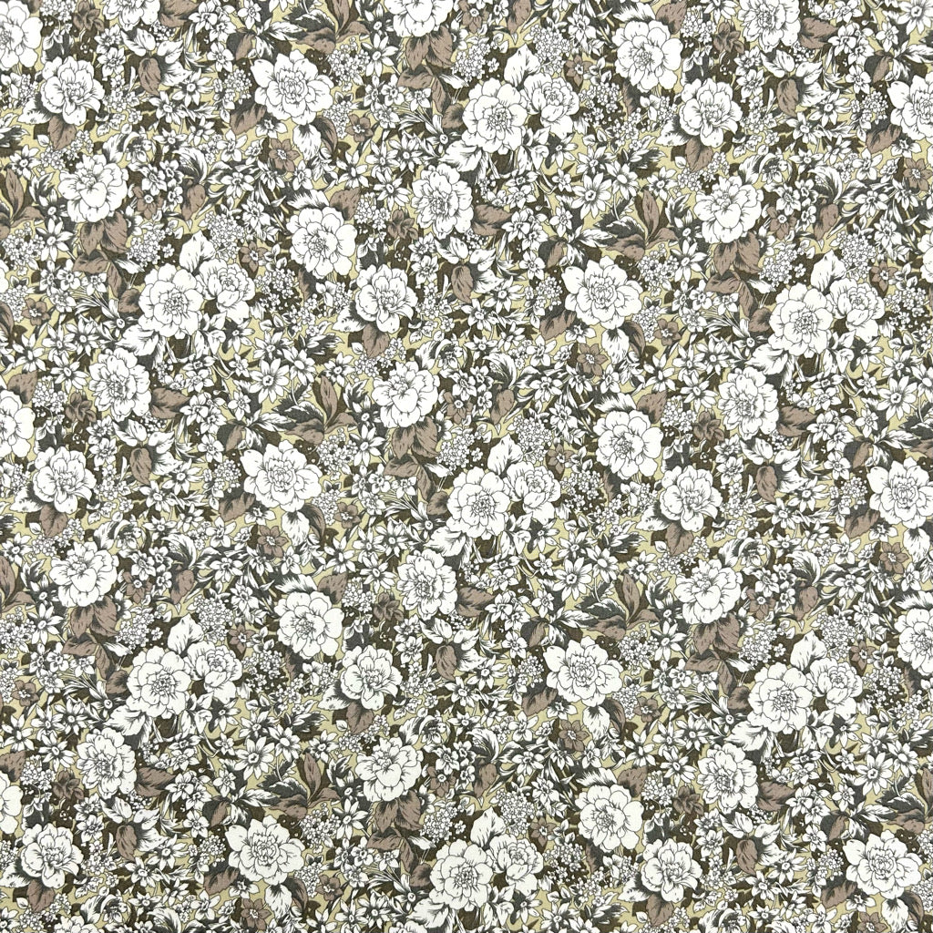 Classic Meadow Rose & Hubble Cotton Poplin Fabric